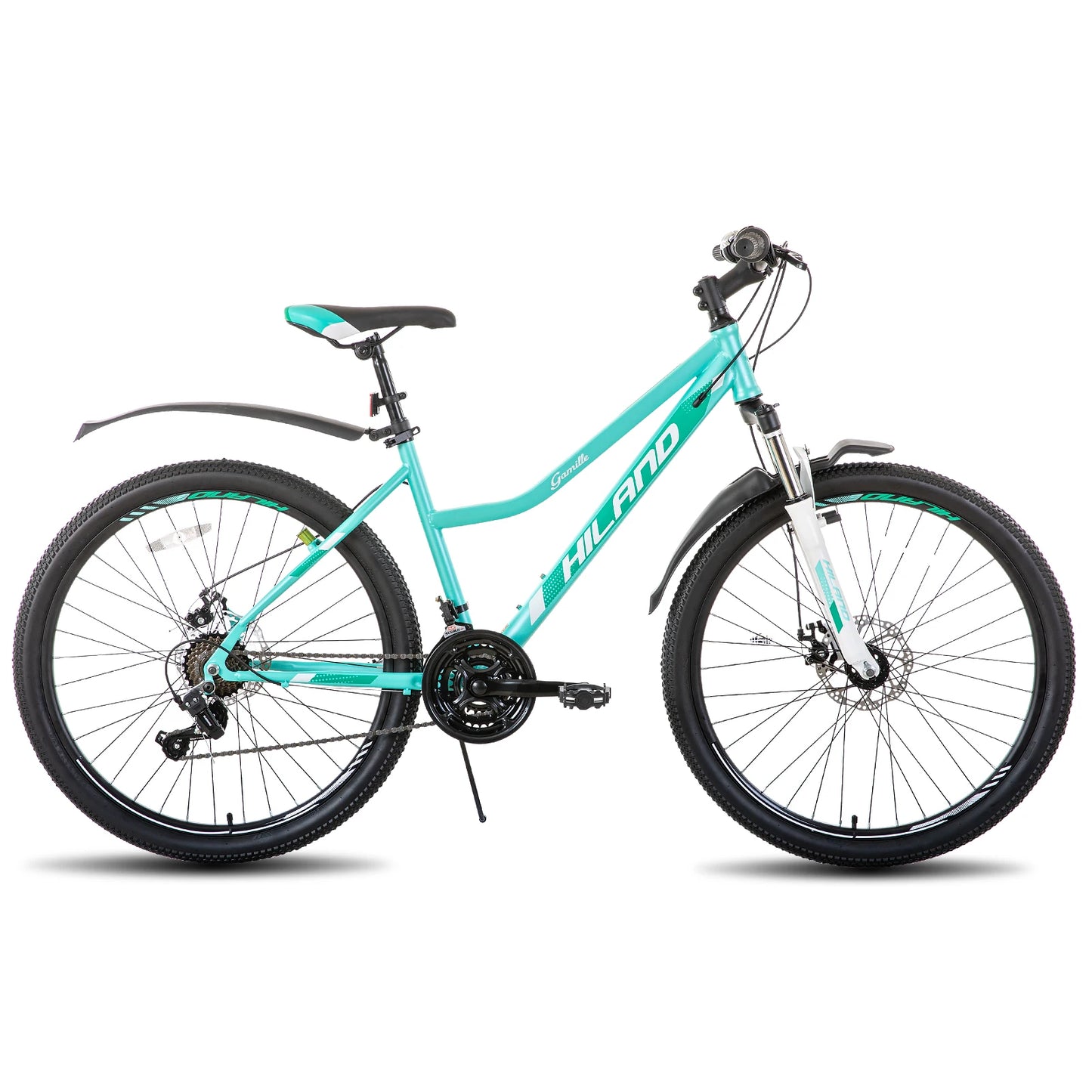 Hiland Womens Mountain Bike With Step-Through Frame Shimano 21 Speeds
