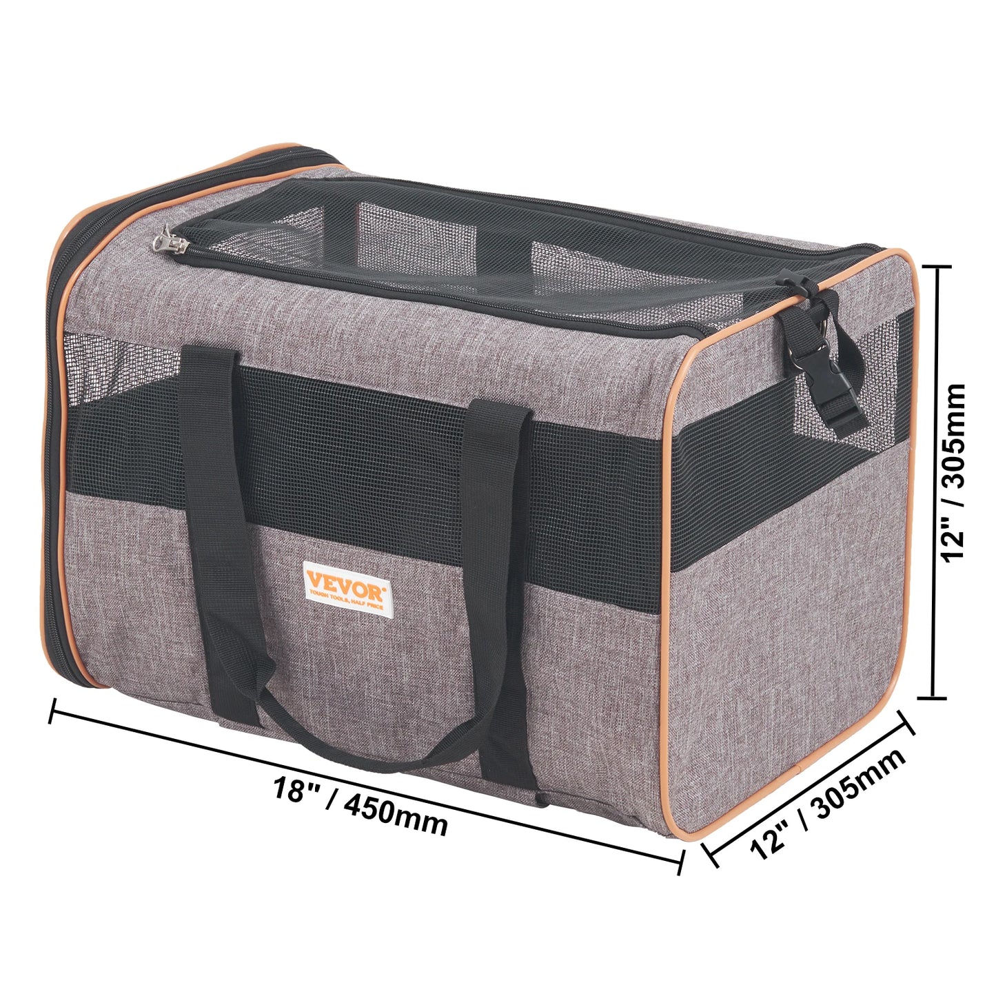 Airline Approved Rolling Pet Carrier For Cats And Dogs With Wheels Handle Bowl