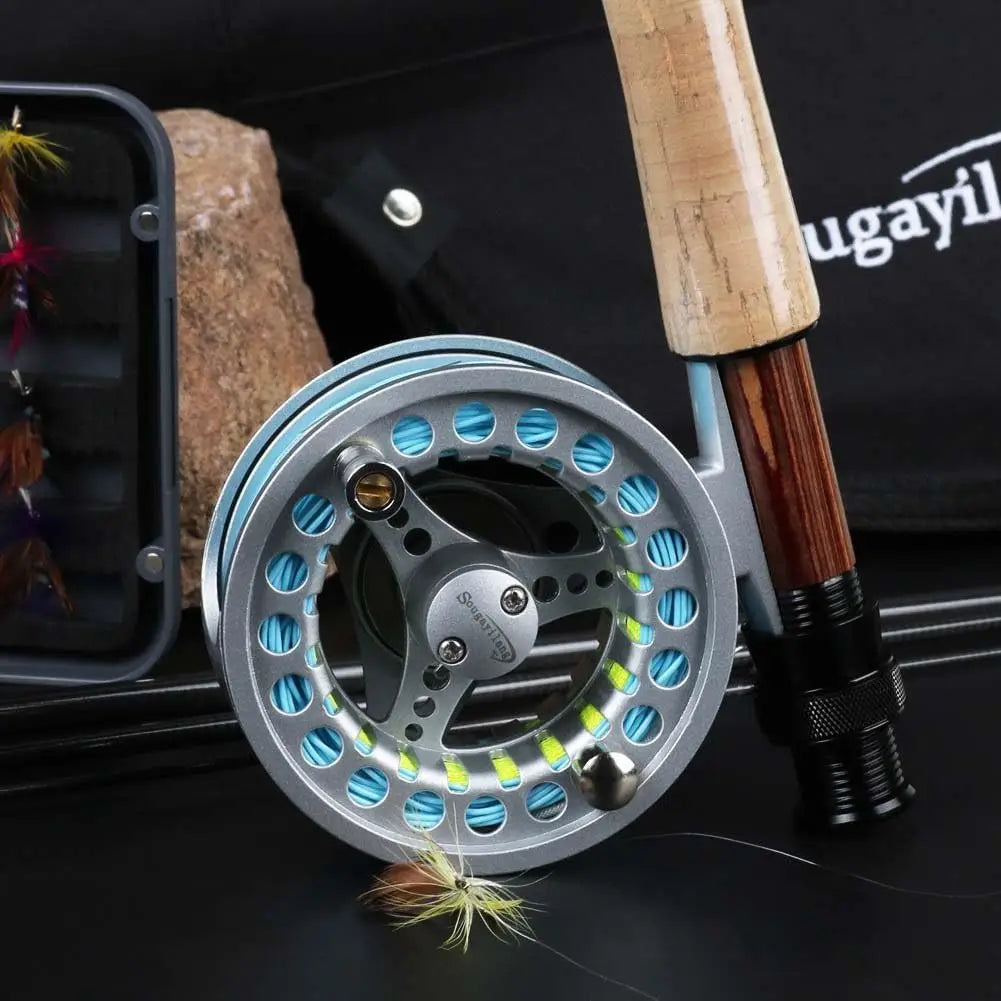 Fly Fishing Rod and Reel Combo Kit for Saltwater Freshwater