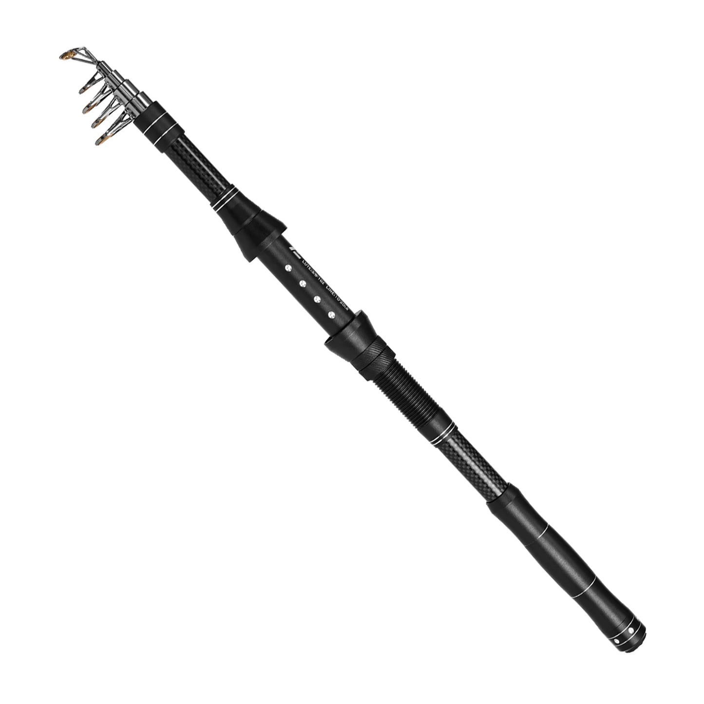 Portable Fishing Rod And Reel Set With Line Lures Bag