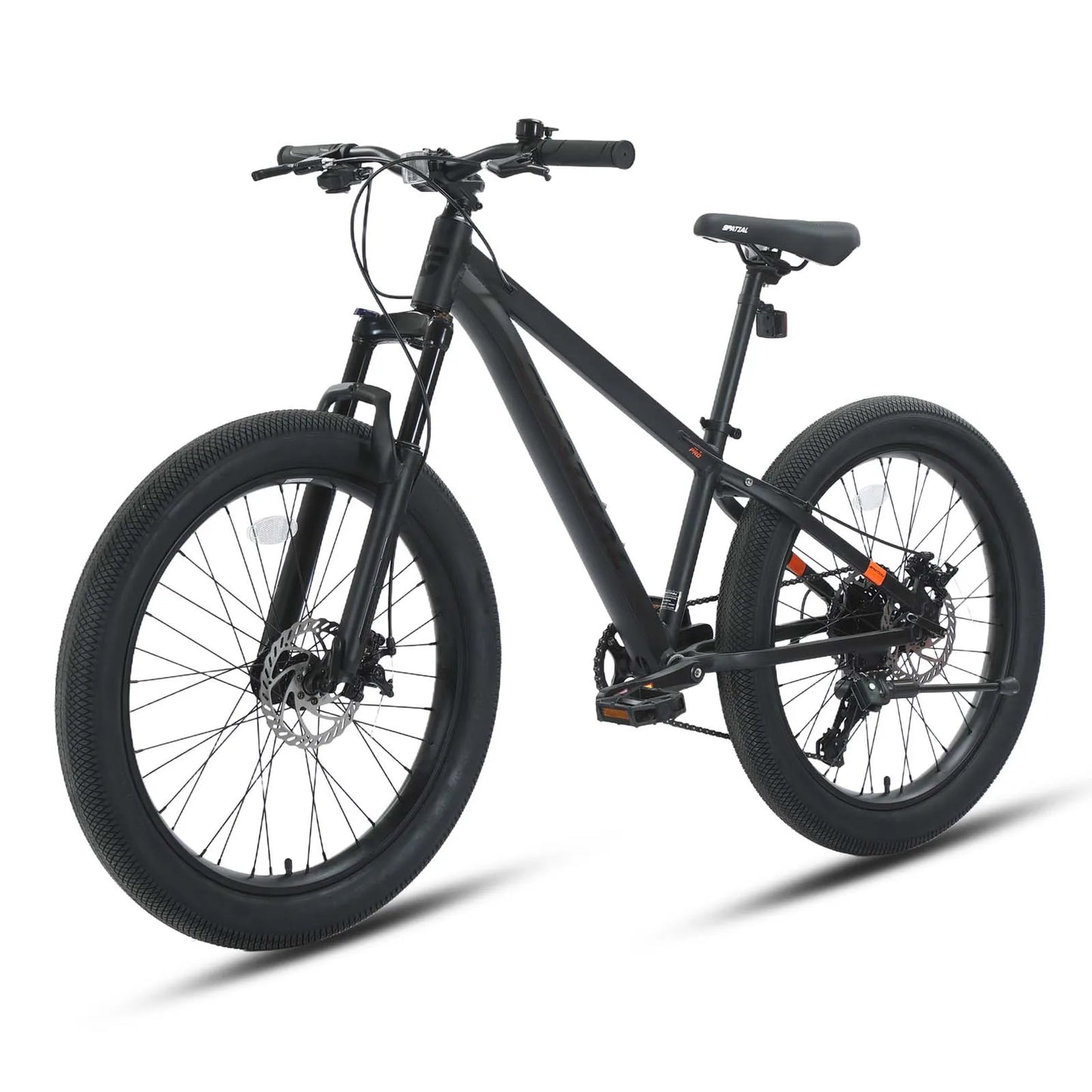 Spatial Fat Tire Mountain Bike 8Speed Aluminum Frame Disc Brakes