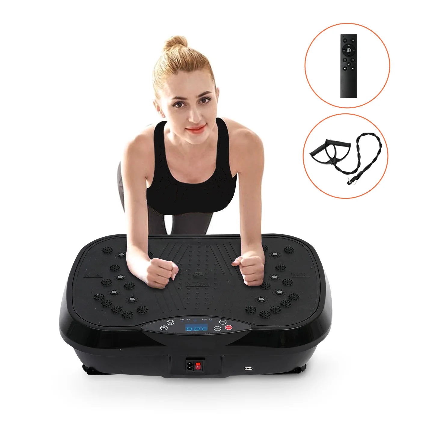 Vibration Plate Exercise Machine For Fat Burning Home Workout