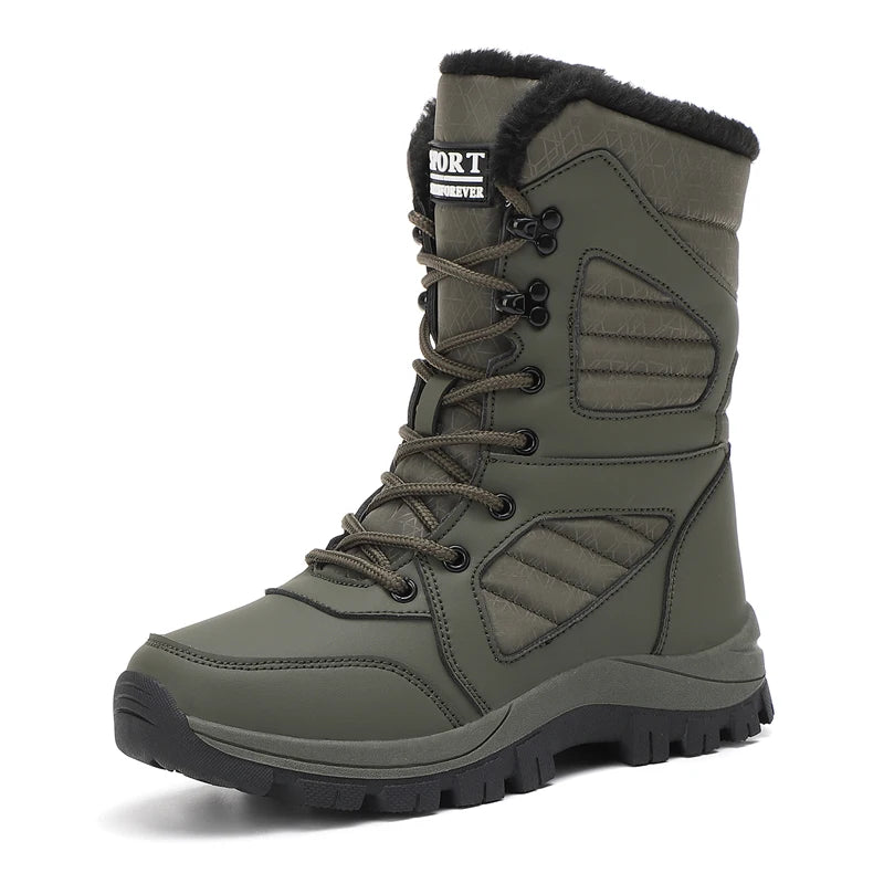 Winter Women's Waterproof High-Top Snow Boots