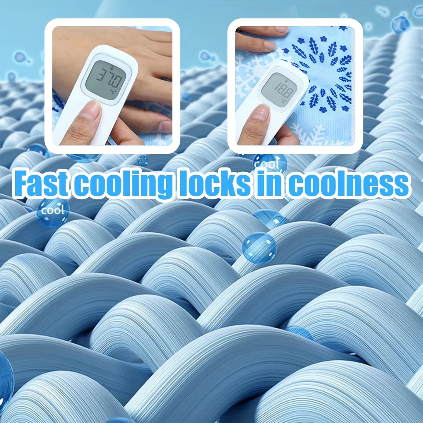 NONECN Pet Self-Cooling Pad For Dogs And Cats Easy To Clean Durable