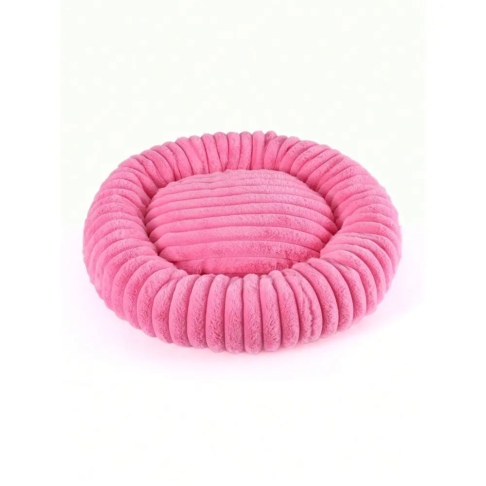 Orthopedic Donut Shaped Dog Bed For Extra Comfort And Support