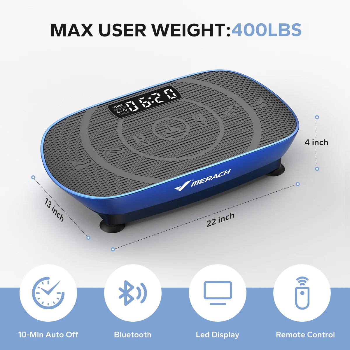 Merach Vibration Plate CV30 Whole Body Workout Machine For Fitness