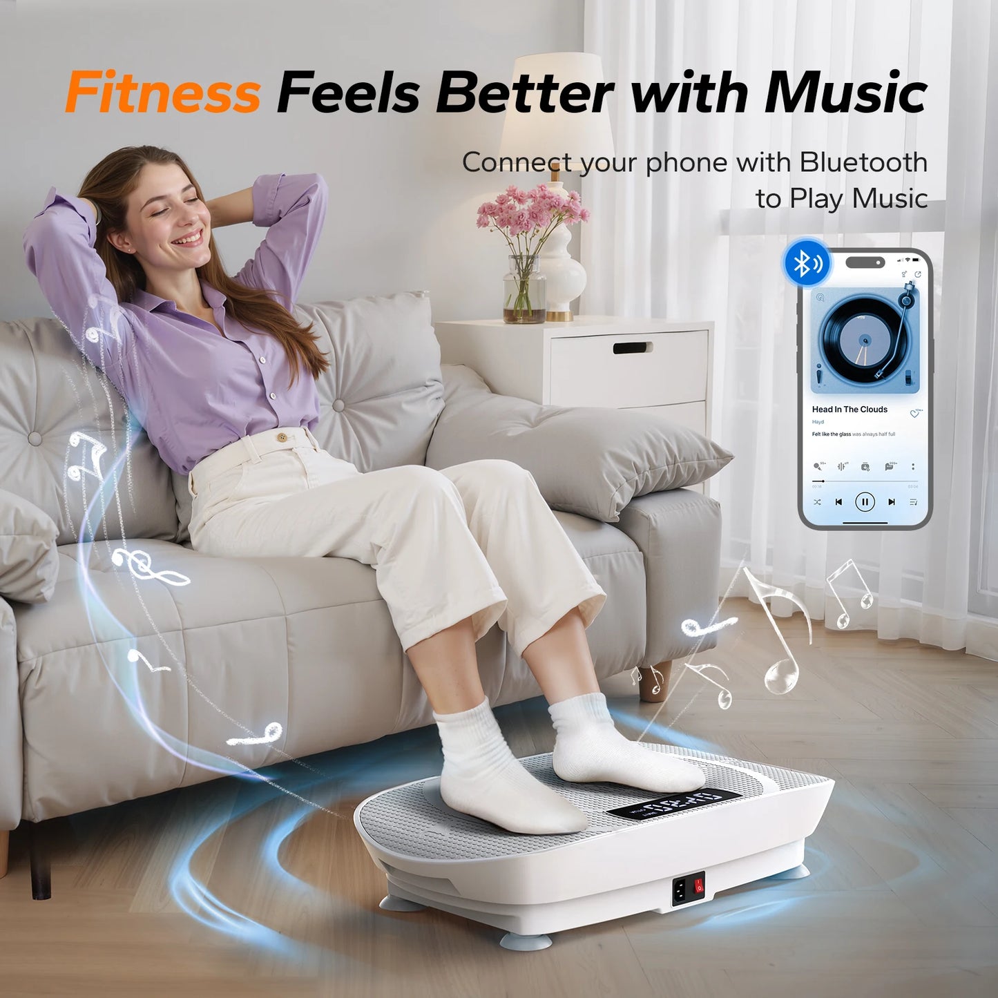 Merach Vibration Plate CV30 Whole Body Workout Machine For Fitness