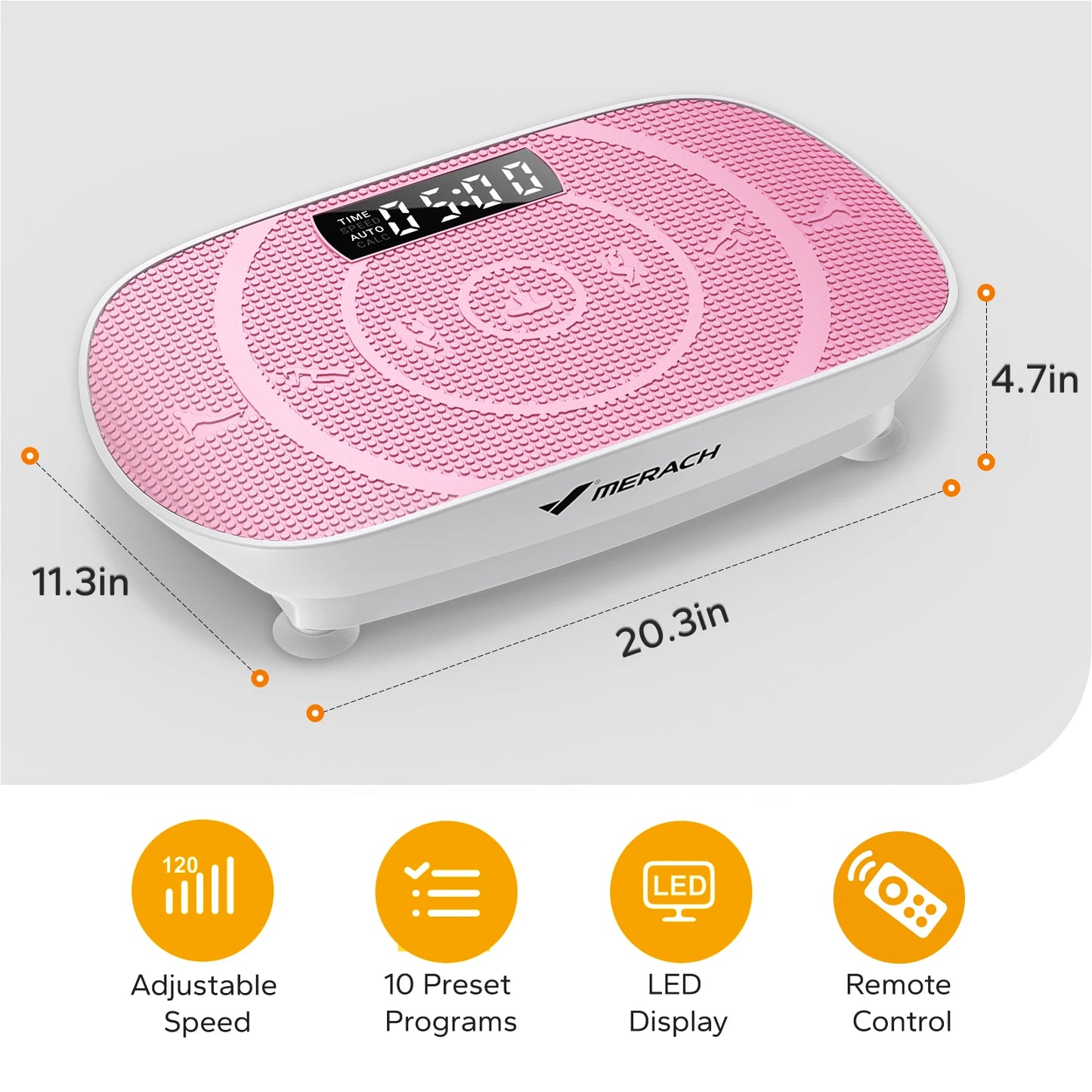 Merach Vibration Plate CV30 Whole Body Workout Machine For Fitness
