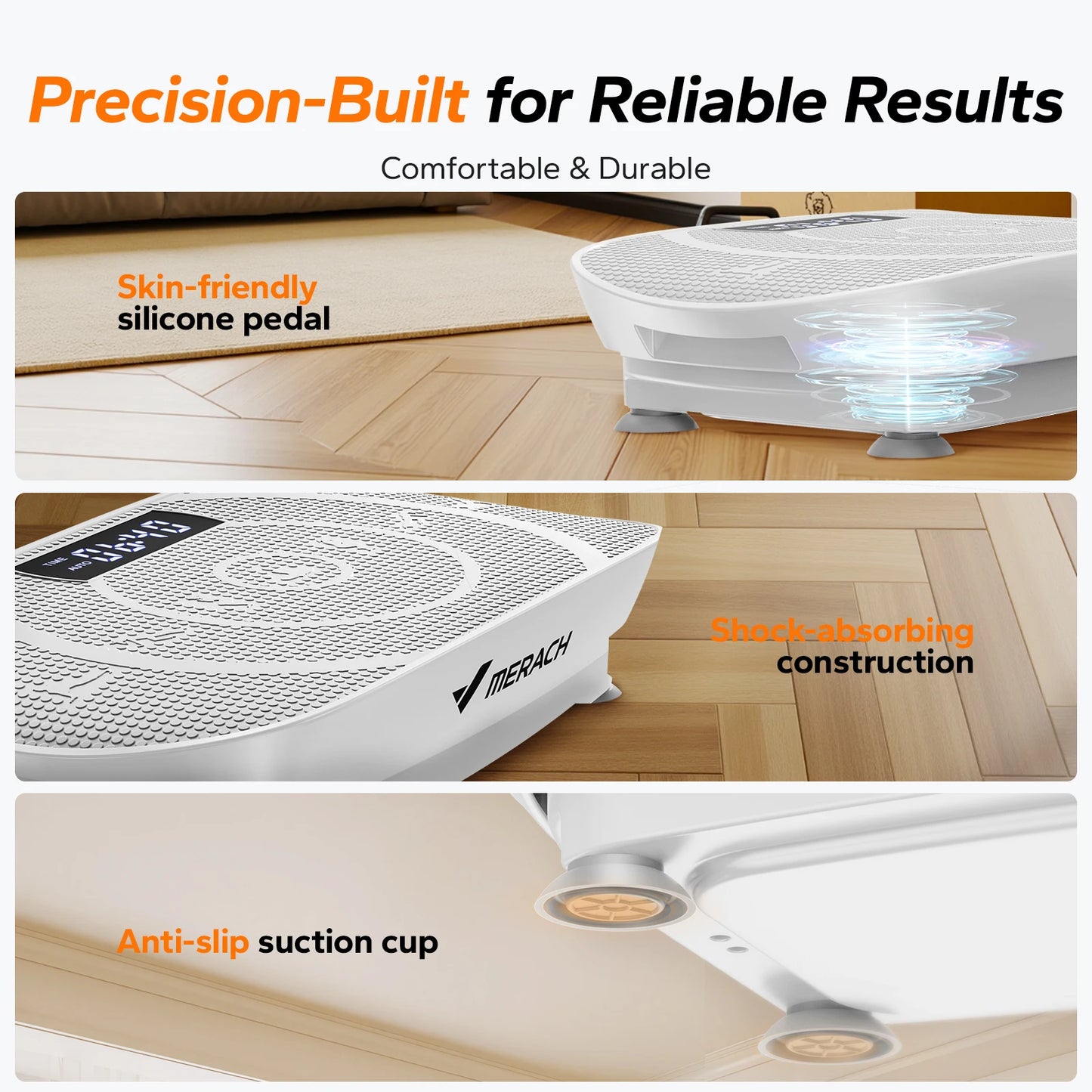 Merach Vibration Plate CV30 Whole Body Workout Machine For Fitness