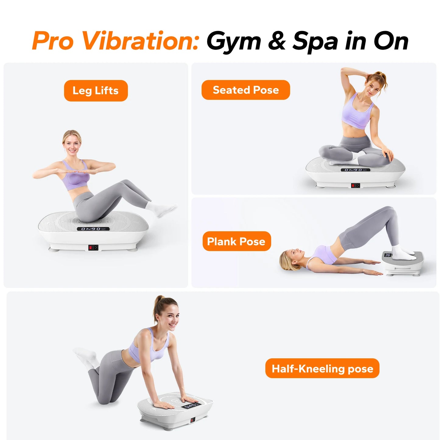 Merach Vibration Plate CV30 Whole Body Workout Machine For Fitness