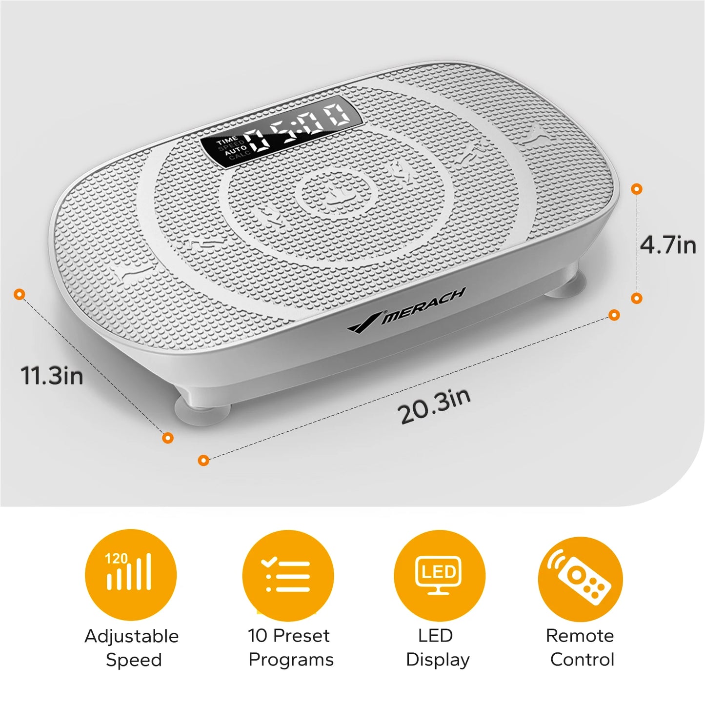Merach Vibration Plate CV30 Whole Body Workout Machine For Fitness