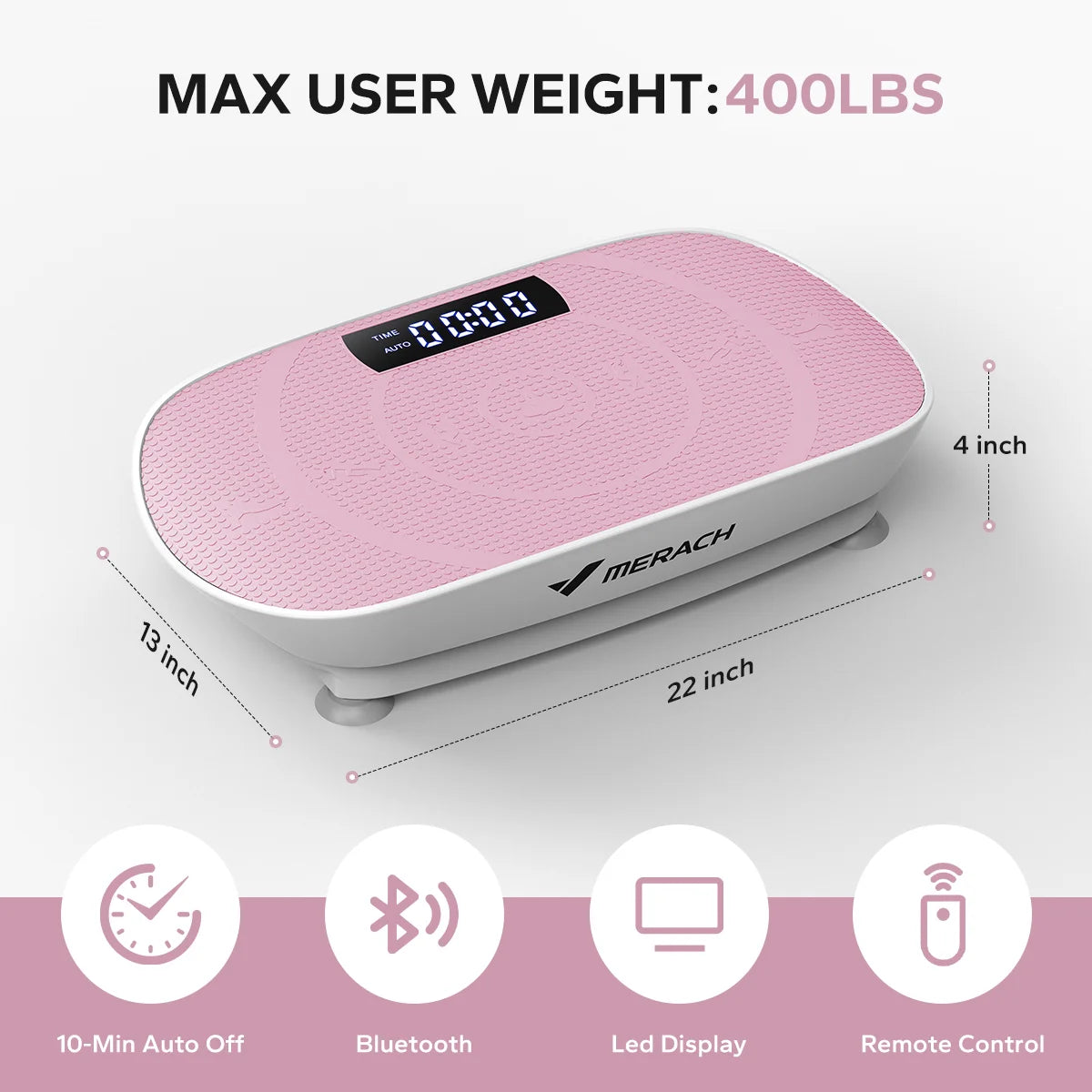Merach Vibration Plate CV30 Whole Body Workout Machine For Fitness