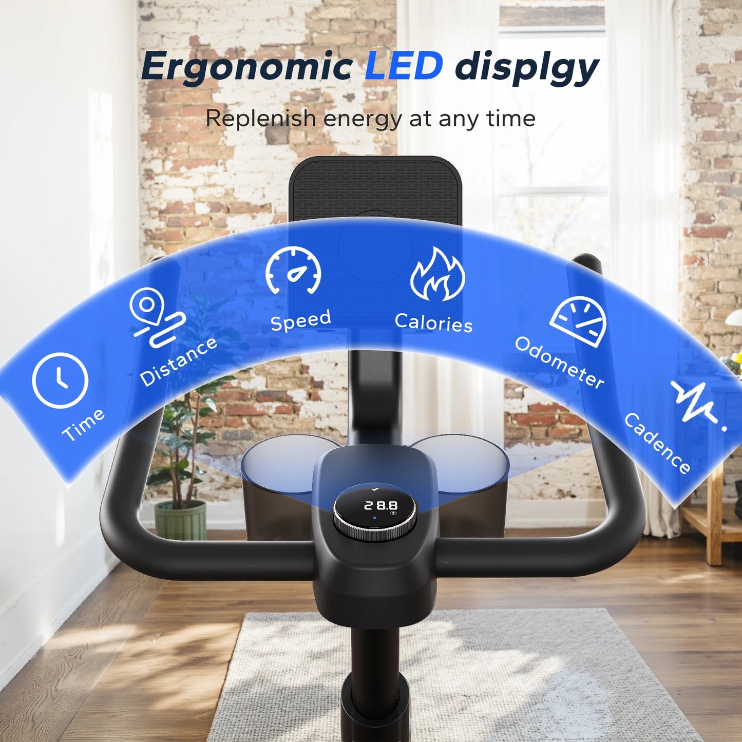 MERACH Magnetic Cycling Bike With Exclusive App And Low Noise