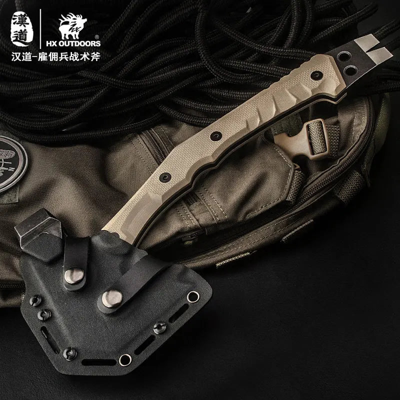 HX OUTDOORS Mercenarys Full Tang Camping Axe Hatchet