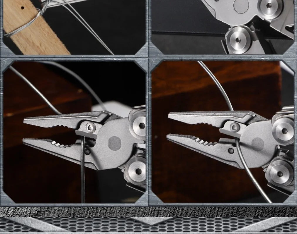 Daicamping DL10 Emergency Plier Multitool Folding Knife Survival Gear