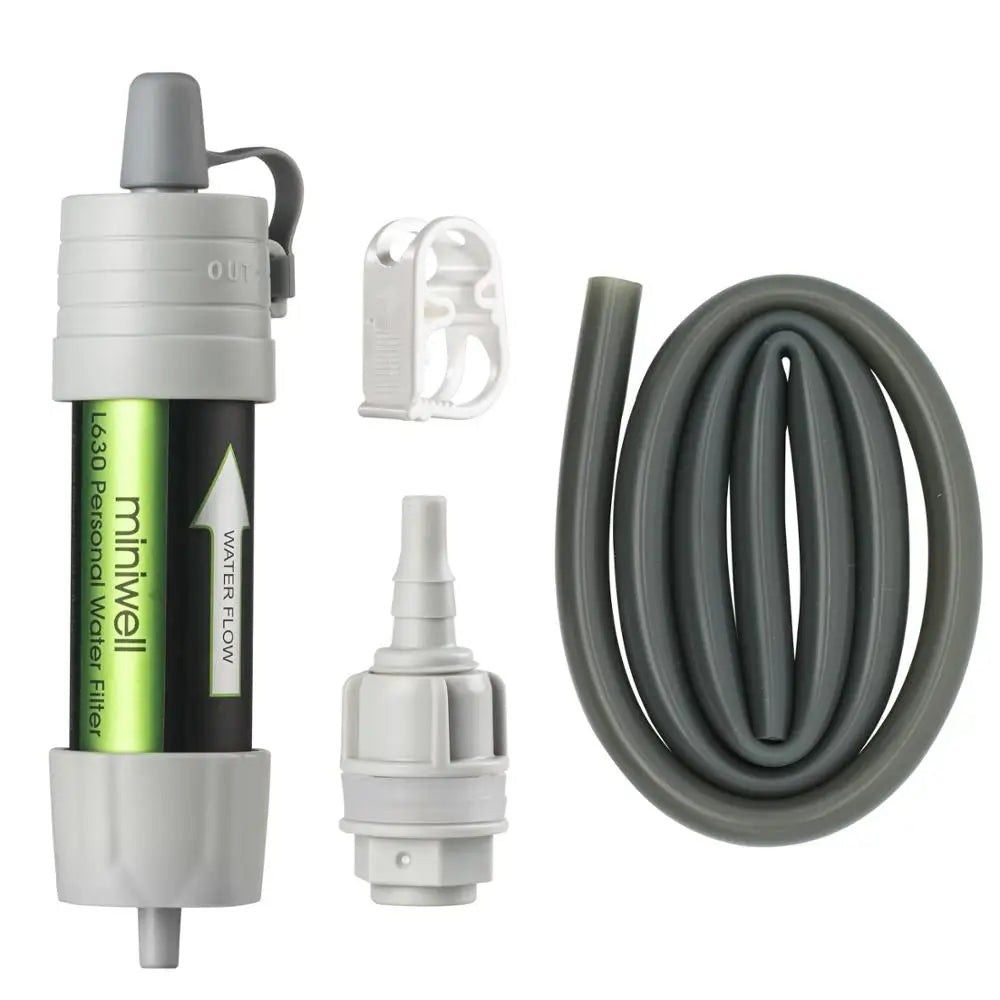 Miniwell L630 Portable Camping Water Filter Straw For Survival