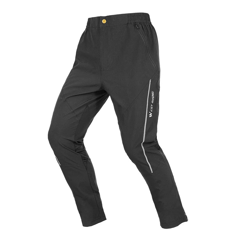 West Biking Men's Quick Dry Reflective Jogger Pants