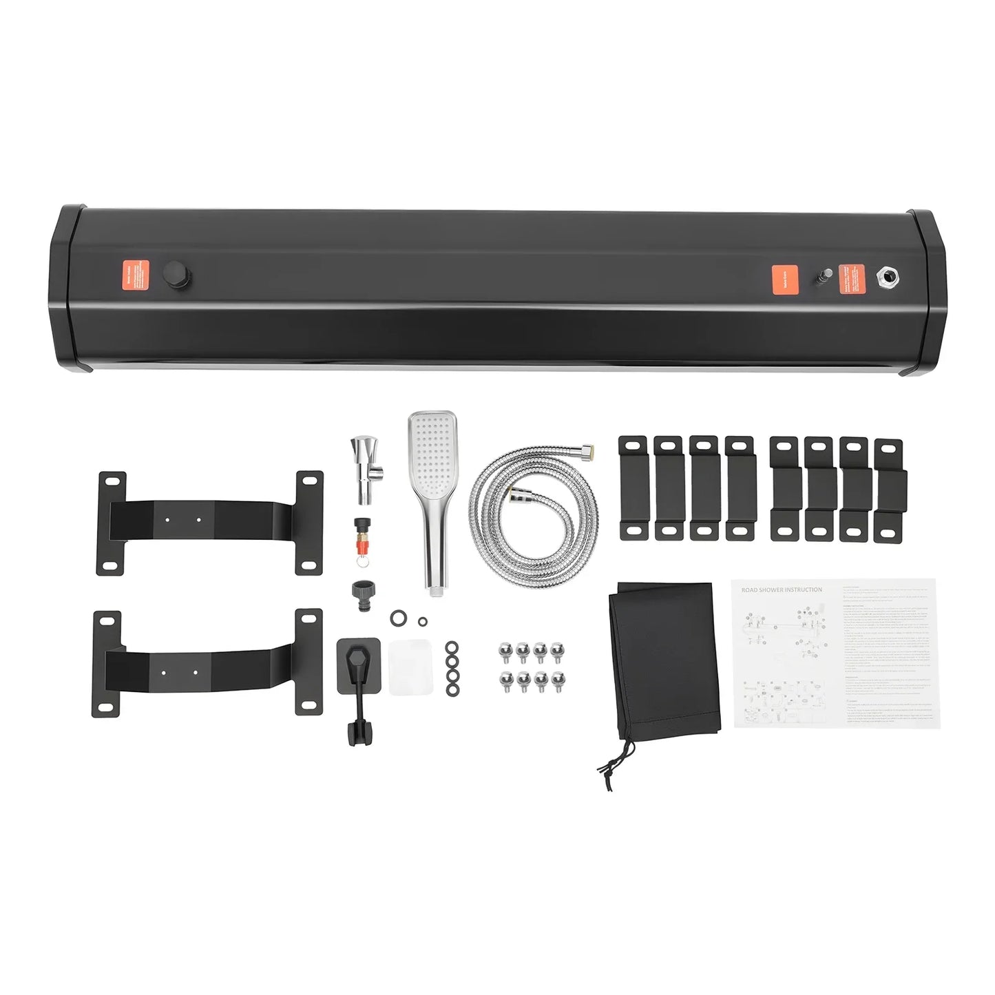 Roof Rack Mounted Pressurized Camping Shower System