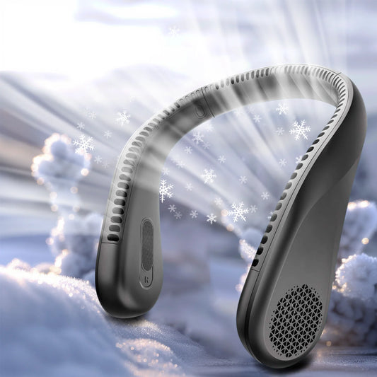 Portable Neck Fan Rechargeable USB Bladeless Hands Free Cooling
