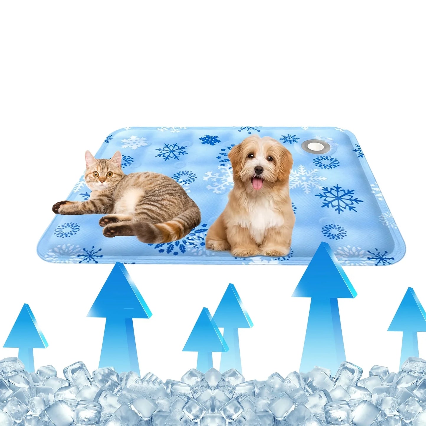 NONECN Pet Self-Cooling Pad For Dogs And Cats Easy To Clean Durable