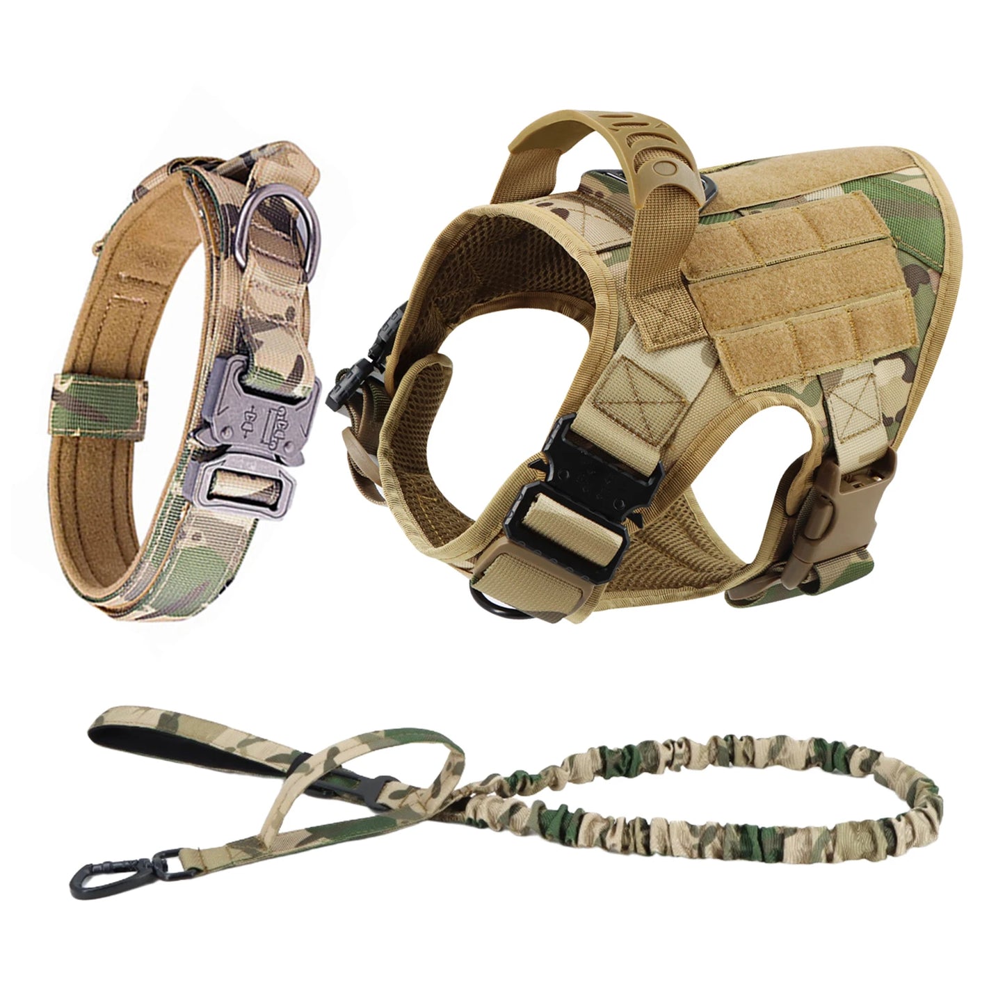 PETRAVEL Nylon Dog Harness And Leash Set For Training Gear