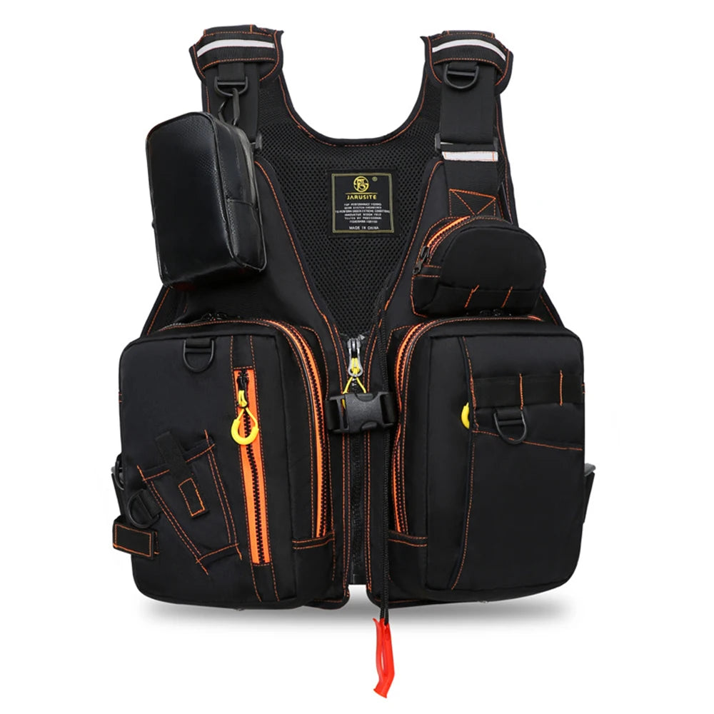 NONECN Multi Functional Life Jacket Vest For Outdoor Fishing Safety