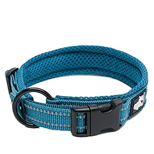 TrueLove Nylon Adjustable Dog Collar Padded Reflective TLC5011