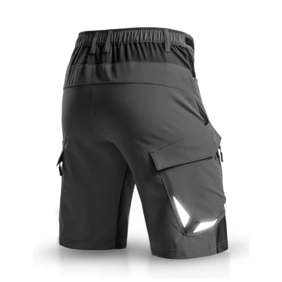 Men's Outdoor Quick Dry Stretch Shorts for Hiking and Travel