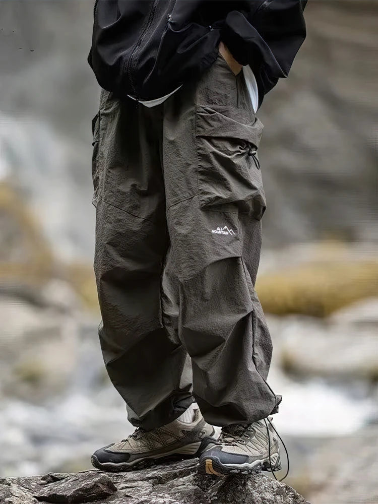 Waterproof Baggy Hiking Cargo Pants For Men