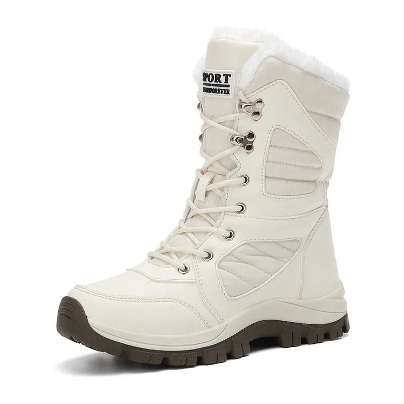 Winter Women's Waterproof High-Top Snow Boots