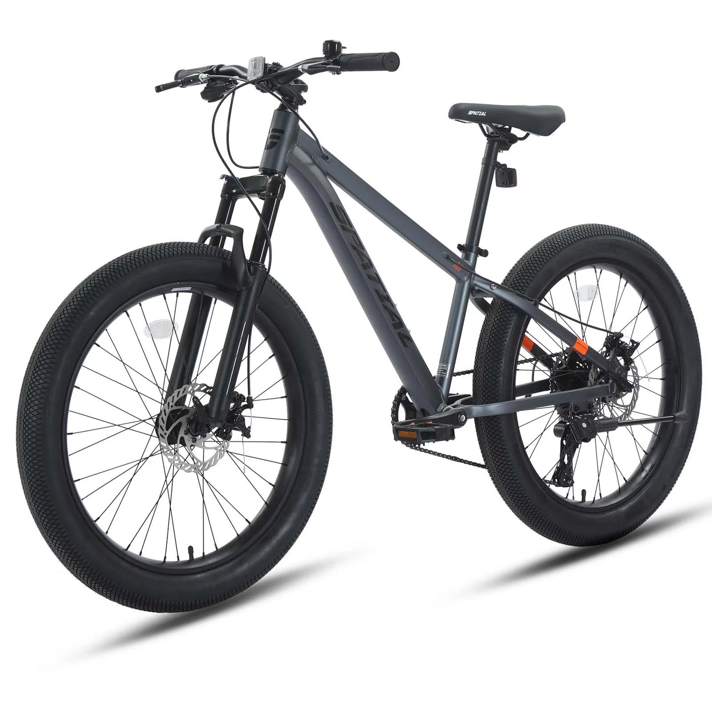 Spatial Fat Tire Mountain Bike 8Speed Aluminum Frame Disc Brakes