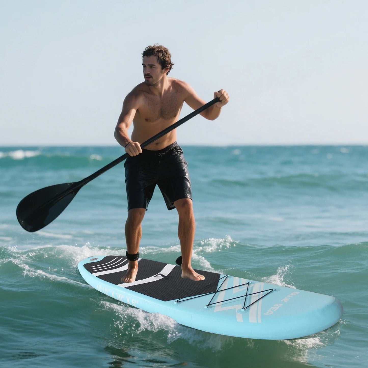 CADALENE Inflatable Stand Up Paddle Board With Pump And Backpack
