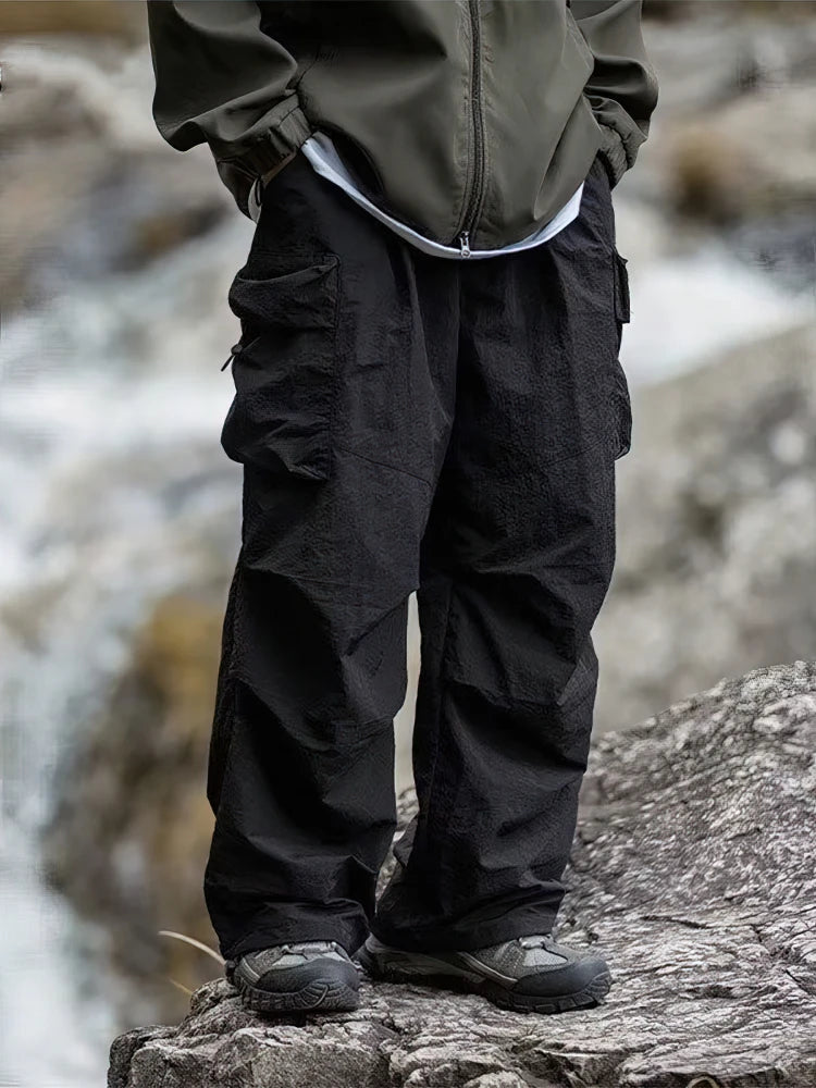 Waterproof Baggy Hiking Cargo Pants For Men