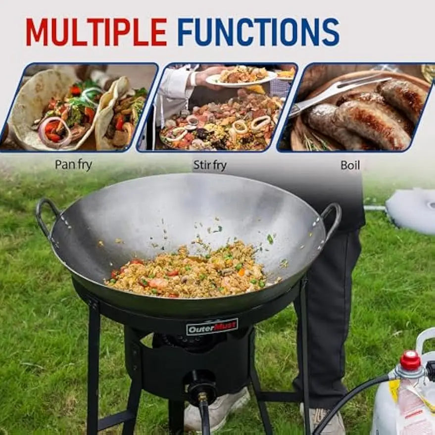 Outdoor 54,000 BTU Gas Stove For BBQ And Cooking Outdoors