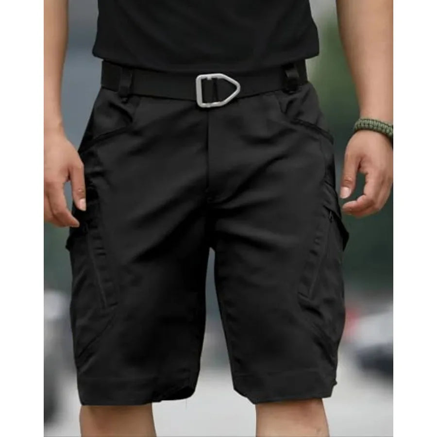 Men's Hiking Cargo Shorts Tactical Waterproof With Six Pockets