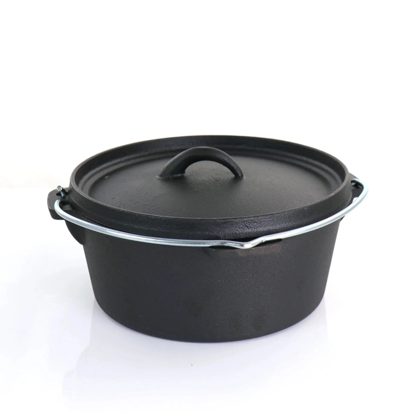 Pre-Seasoned Cast Iron 5-Piece Cookware Set Pots and Pans
