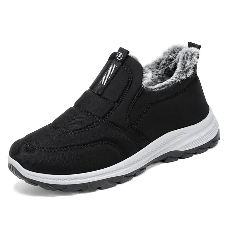 NQYW Winter Women Ankle Snow Boots Warm Fur