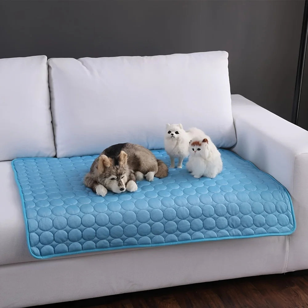 Dog Cooling Mat For Pets Self Cooling Ice Pad