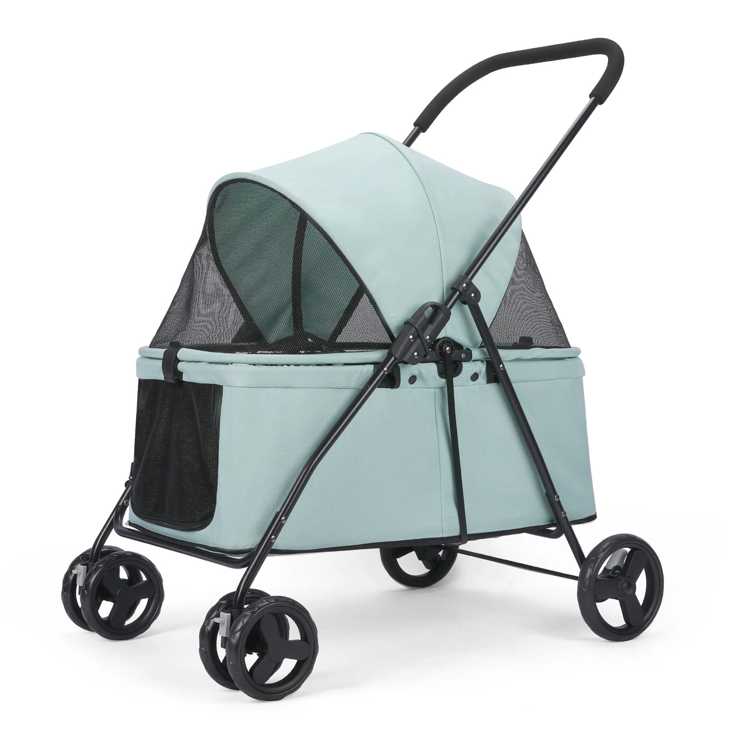 Wedyvko Luxury Pet Stroller With Brakes