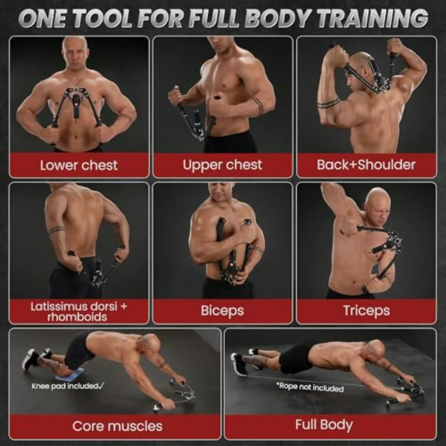 Arm Trainer 3 In 1 Hydraulic Chest Workout Equipment