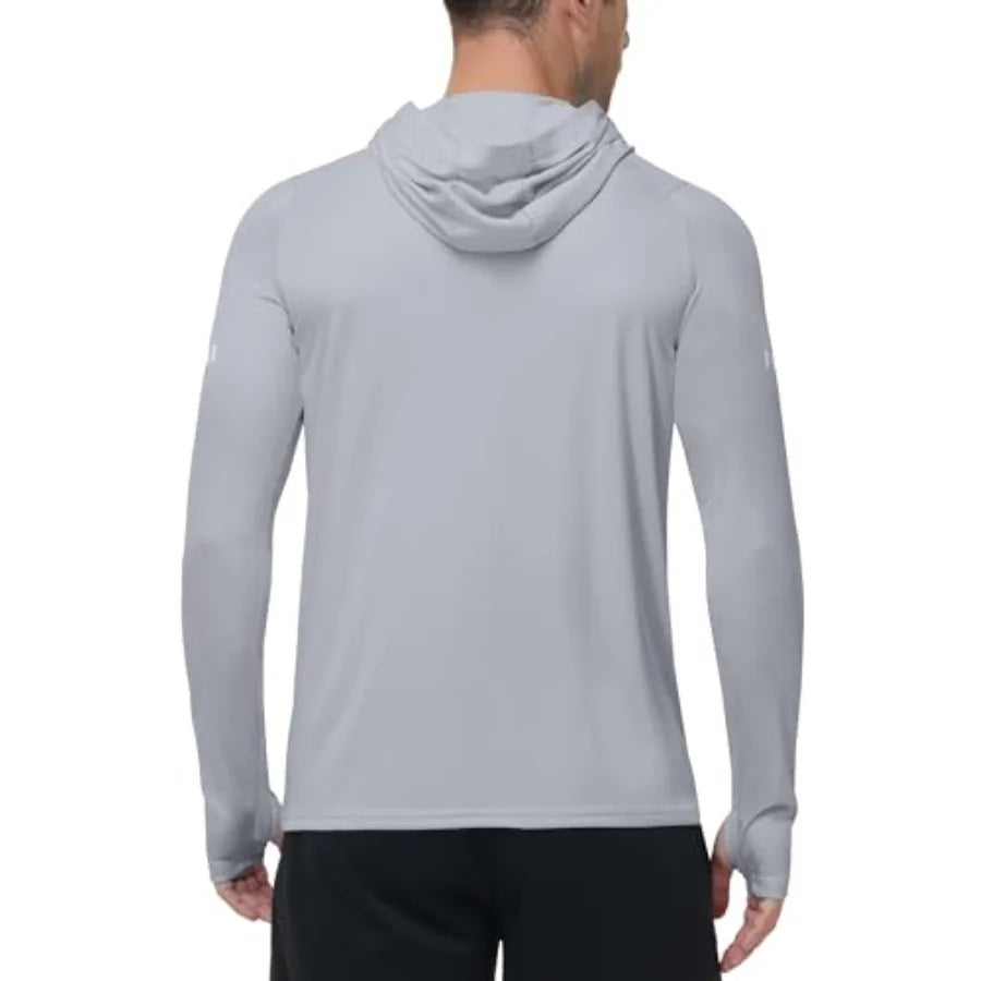 UPF 50+ Sun Protection Hoodie Men and Women Rash Guard