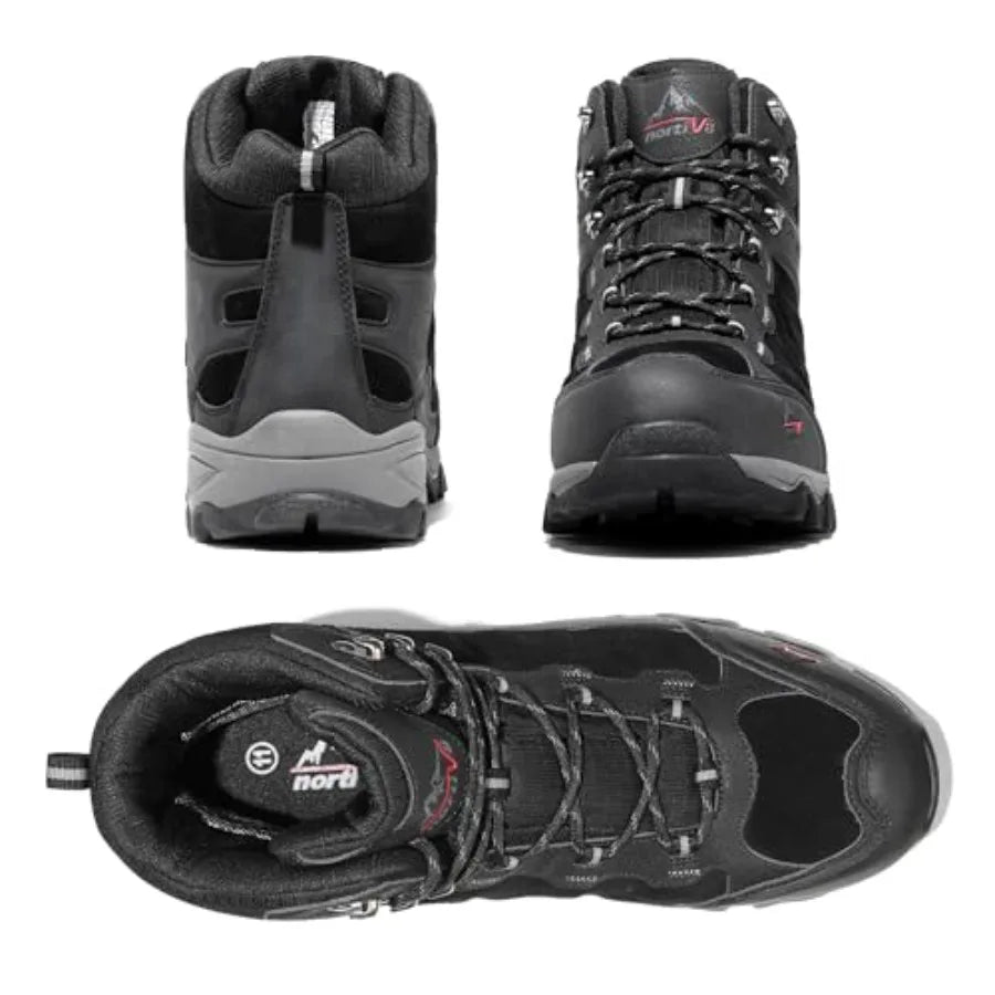 NORTIV 8 Waterproof Hiking Boots For Outdoor Trekking And Mountaineering