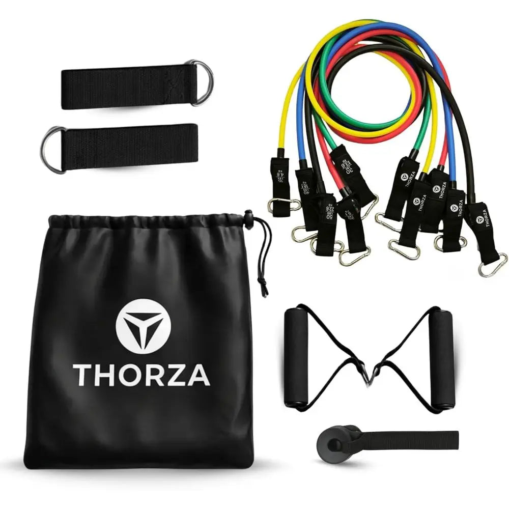 11-Piece Full Body Strength Training Set With Resistance Bands