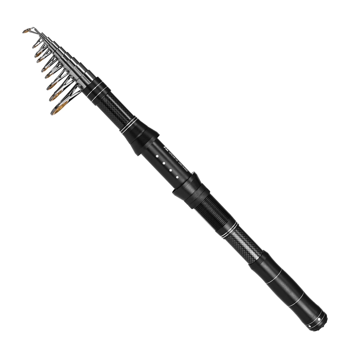 Portable Fishing Rod And Reel Set With Line Lures Bag
