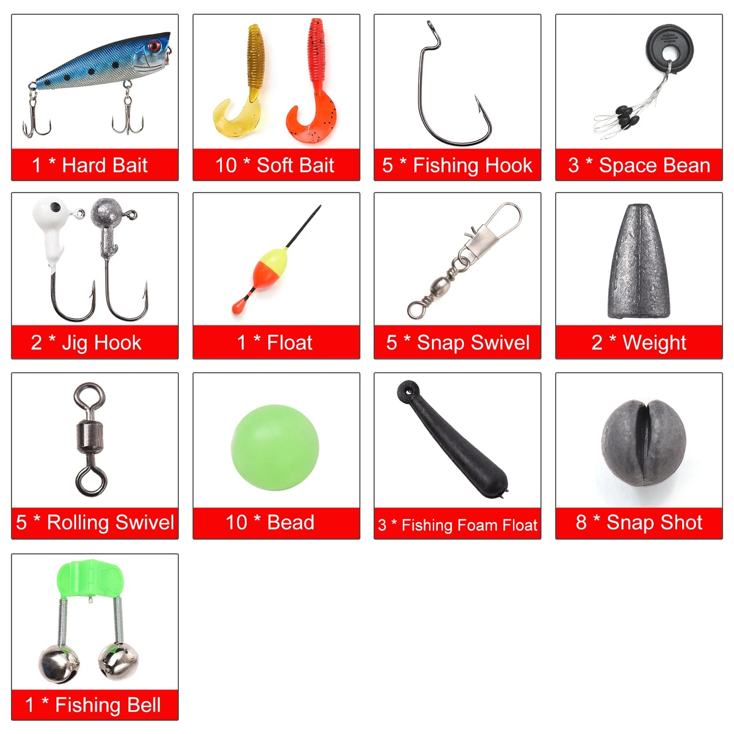 Kids Telescopic Fishing Rod And Reel Combo Full Kit With Spincast