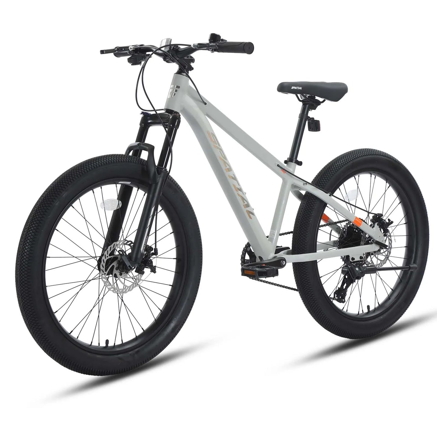 Spatial Fat Tire Mountain Bike 8Speed Aluminum Frame Disc Brakes