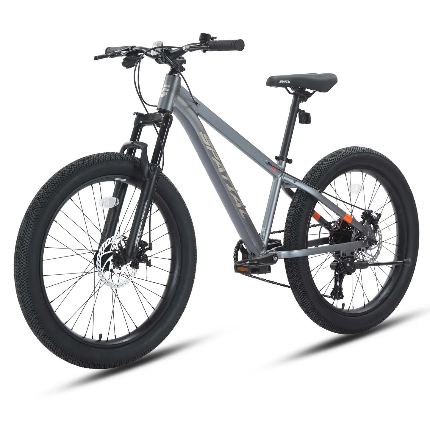 Spatial Fat Tire Mountain Bike 8Speed Aluminum Frame Disc Brakes