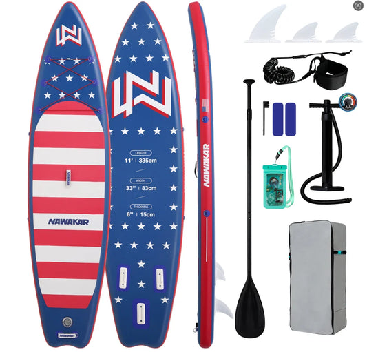 Unisex Inflatable Surfboard For Adults Portable Paddle Board