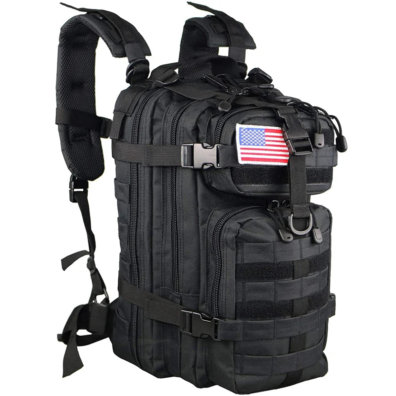 LQARMY 35L Tactical Molle Backpack For Travel and Hiking