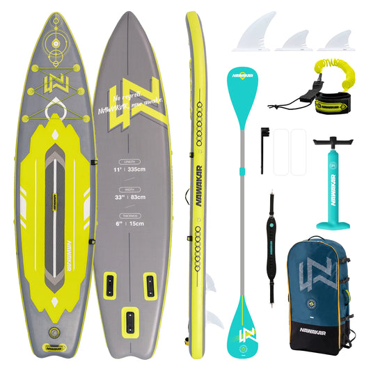 Inflatable Surfboard Hydrofoil Paddle Board For Water Sports Beginners